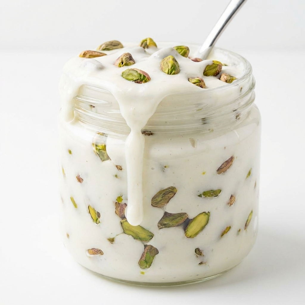 گز مایع (انگبین) در جار شیشه ای