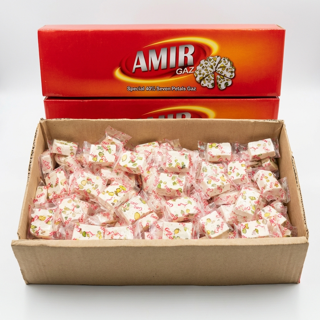 گز 10٪ پسته - کارتنی فله (۲ کیلوگرم)